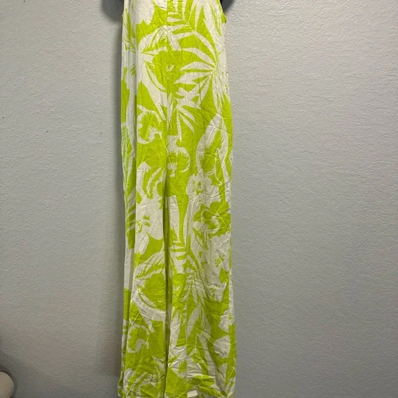 VICI Waikiki Tropical Print Relaxed Jumpsuit M